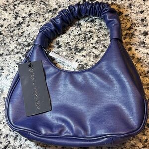 Kendall & Kylie Deep Blue Y2K Shoulder Bag